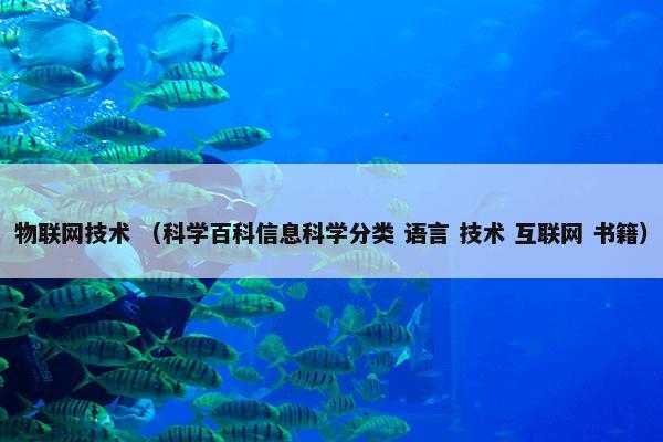 物联网技术怎么理解？物联网技术属于（科学百科信息科学分类和语言和技术和互联网和书籍）