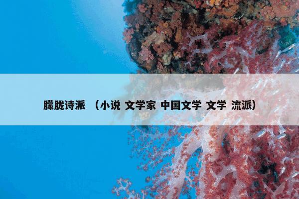 朦胧诗派是什么？朦胧诗派属于（小说和文学家和中国文学和文学和流派）