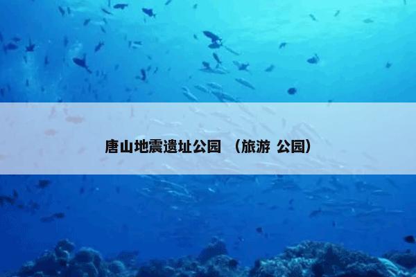 唐山地震遗址公园怎么理解？关于唐山地震遗址公园说明