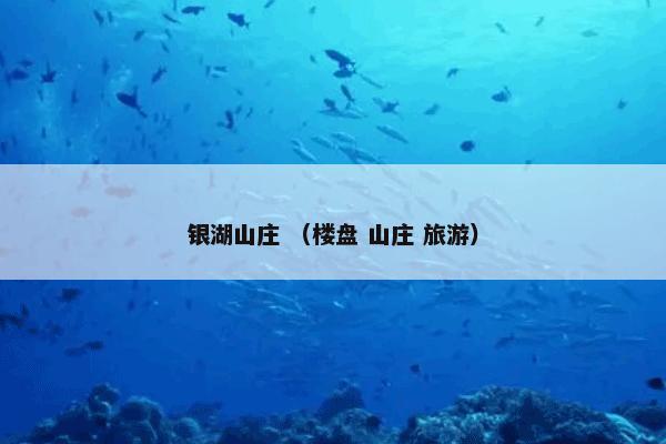 银湖山庄怎么理解？关于银湖山庄一起来了解