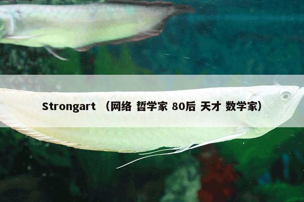 Strongart是什么？Strongart属于（网络和哲学家和80后和天才和数学家）