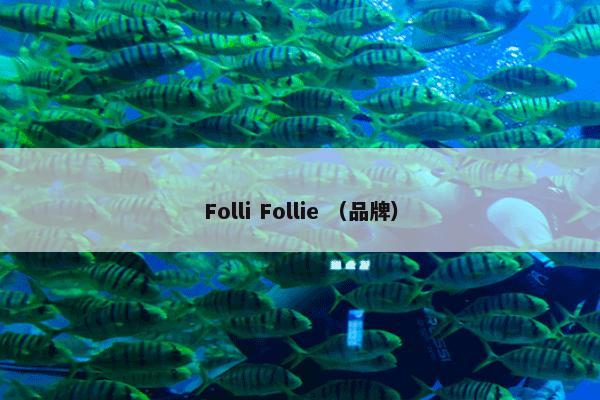 Folli Follie是什么意思？Folli Follie属于（品牌）