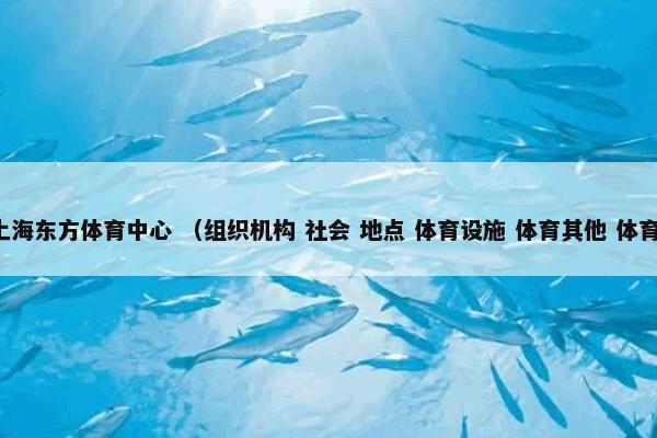 上海东方体育中心 （组织机构 社会 地点 体育设施 体育其他 体育）